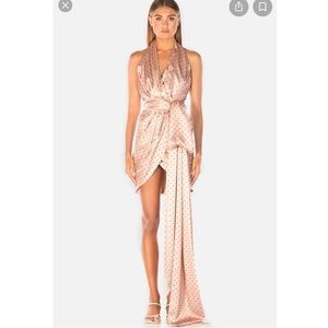 Misha collection pink polka dot mini